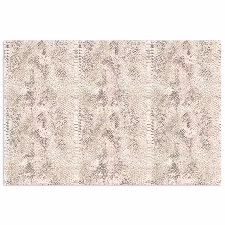 Poster - Slang - Patroon - Beige — 1