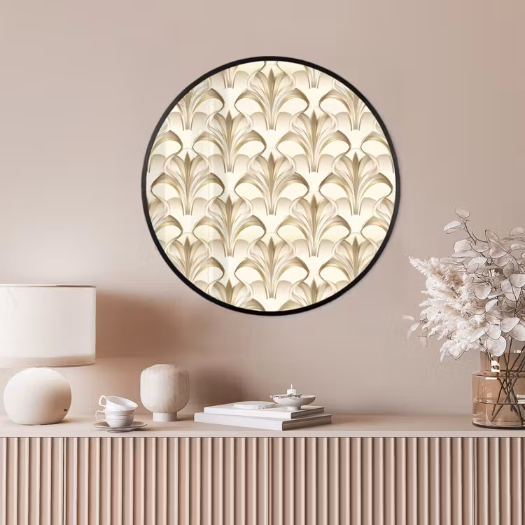 Ronde fotolijst - Ornament - Barok - Goud — 4