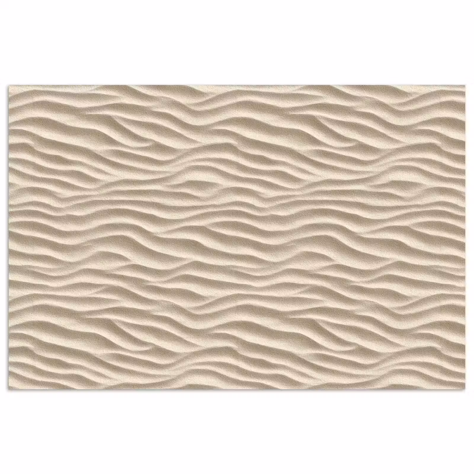 Poster - Zand - Golven - Beige — 1