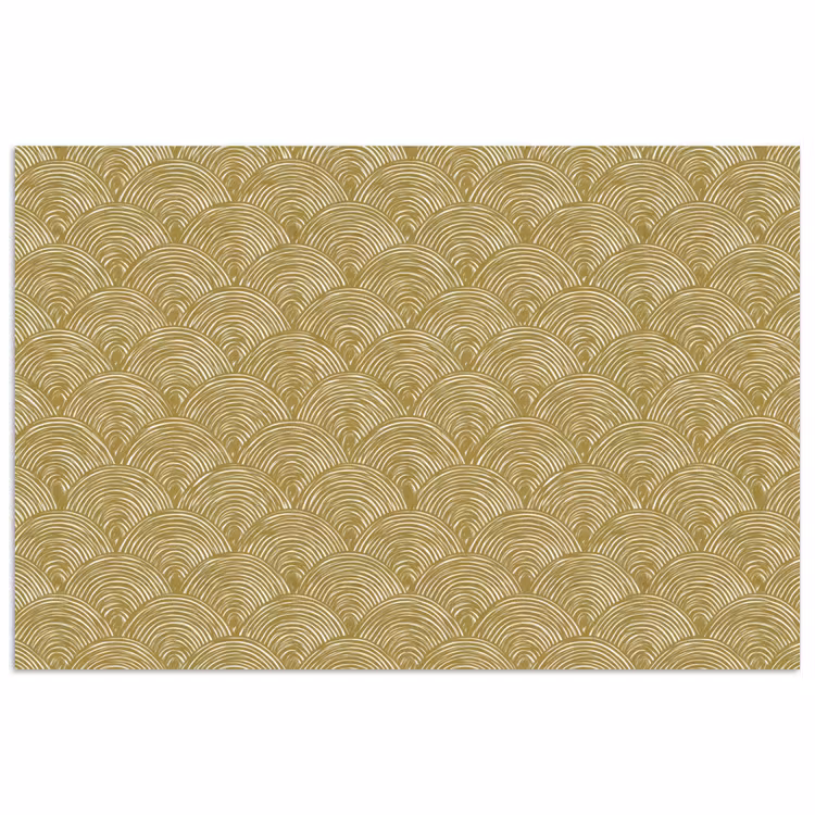 Poster - Waaier - Geometrisch - Groen — 1