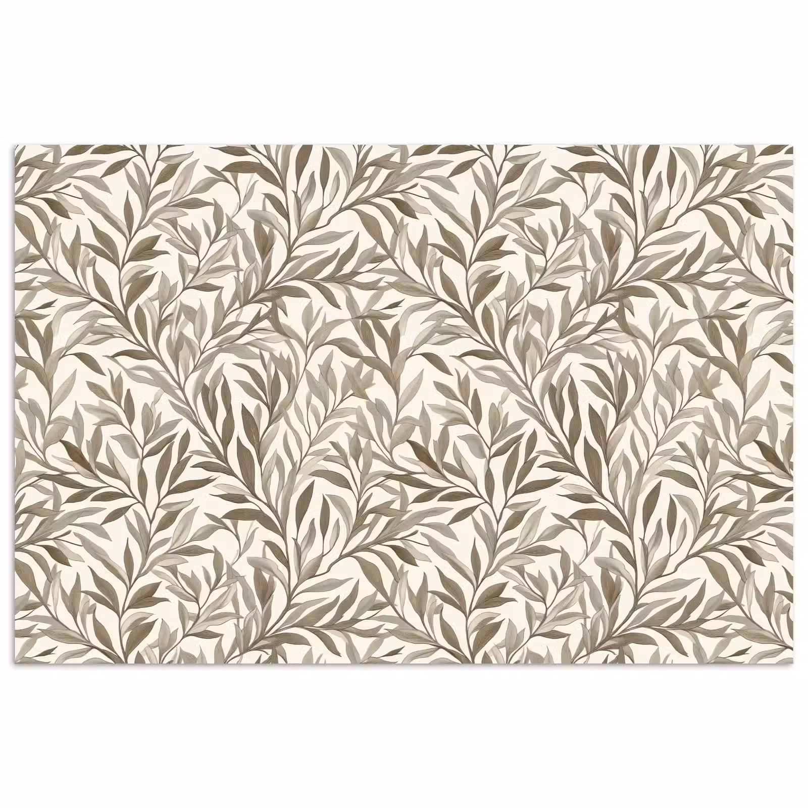 Poster - Takken - Botanisch - Taupe — 1