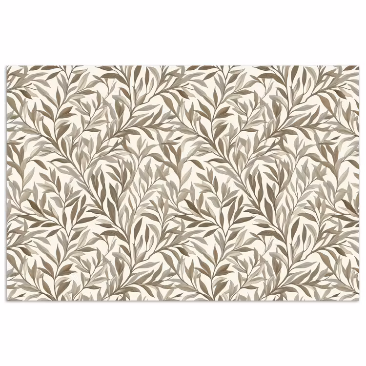 Poster - Takken - Botanisch - Taupe — 1