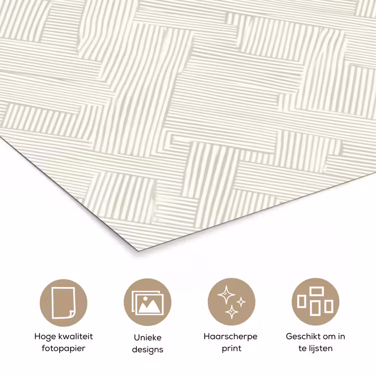 Poster - Textuur - Abstract - Beige — 5