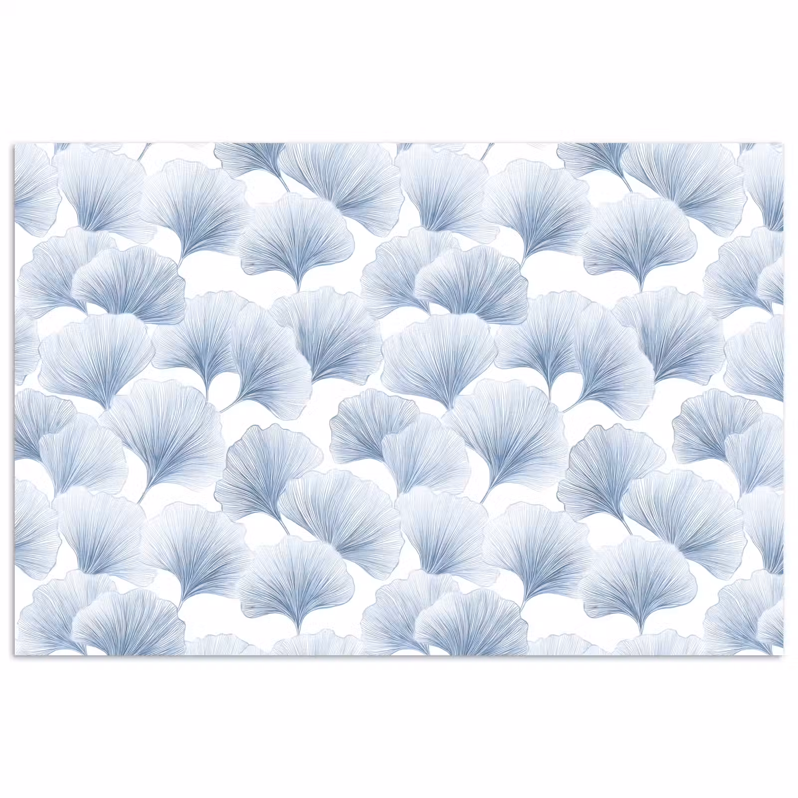 Poster - Waaier - Modern - Blauw — 1