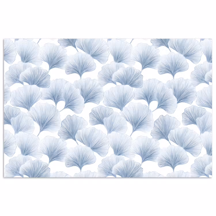 Poster - Waaier - Modern - Blauw — 1
