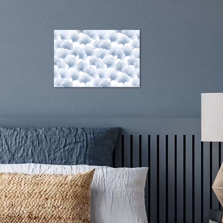 Poster - Waaier - Modern - Blauw — 3