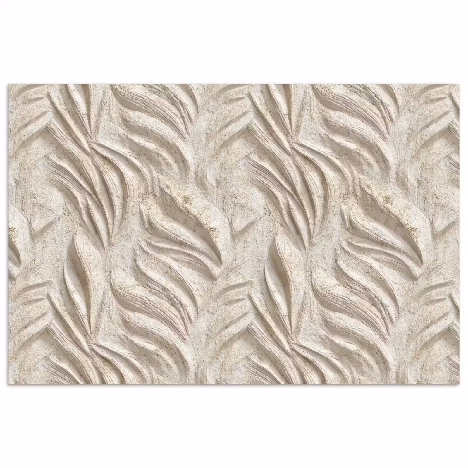Poster - Textuur - Reliëf - Beige — 1