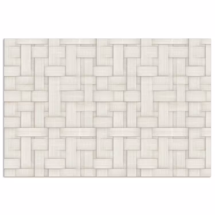 Poster - Vlechtwerk - Banen - Beige — 1