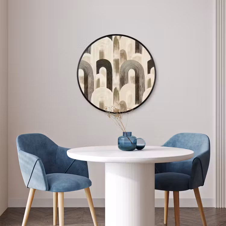Ronde fotolijst - Abstract - Patroon - Bogen — 3