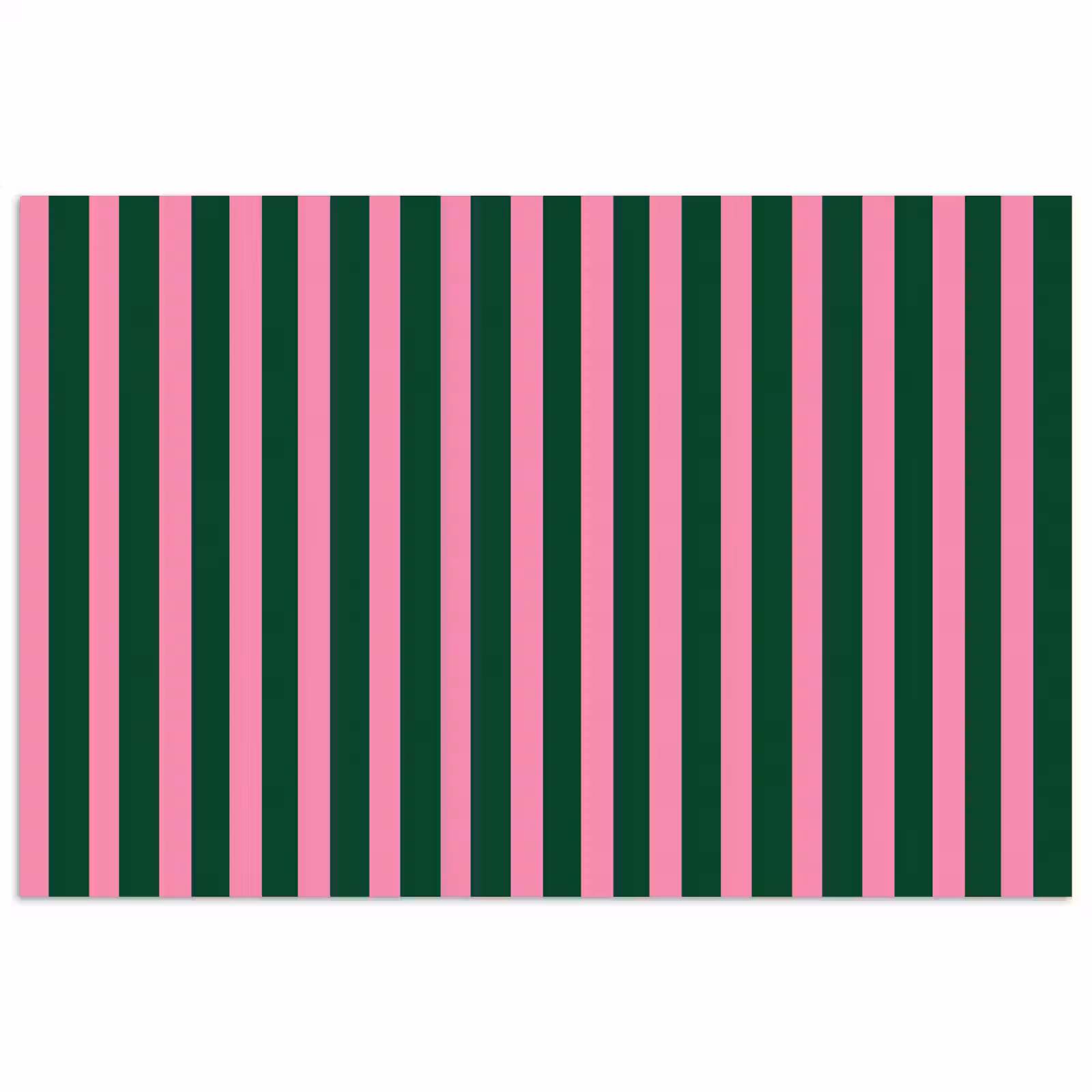 Poster - Verticale strepen - Groen - Roze — 1