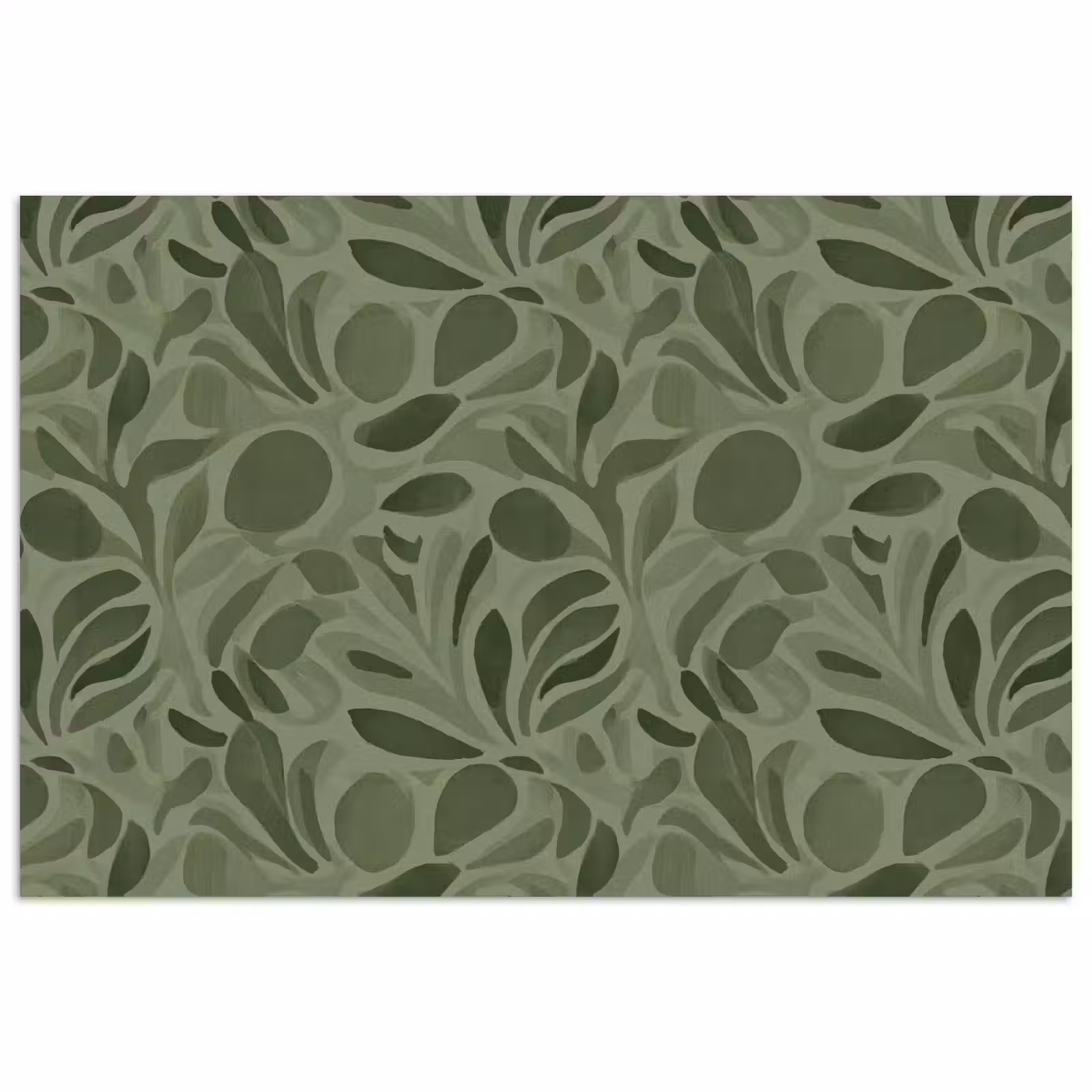 Poster - Sereen - Bladeren - Groen — 1