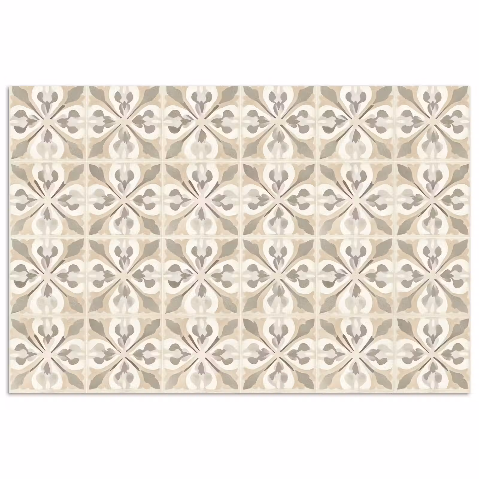 Poster - Tegel - Motief - Beige — 1