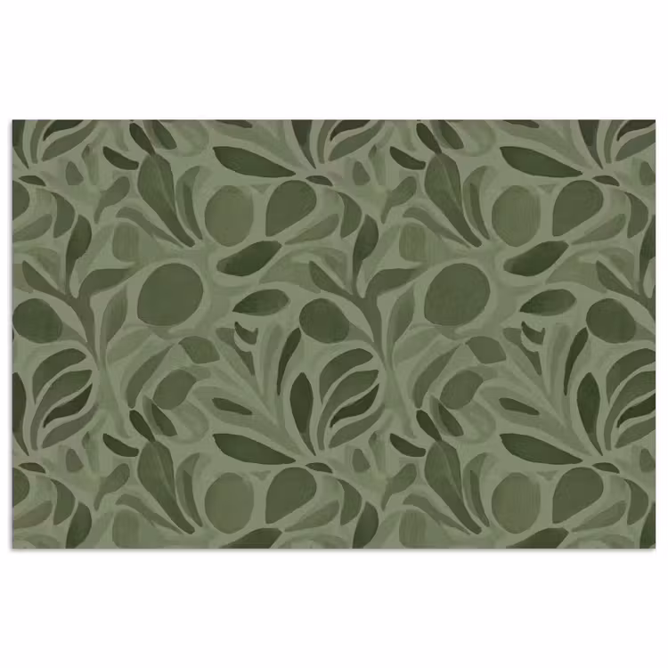 Poster - Sereen - Bladeren - Groen — 1