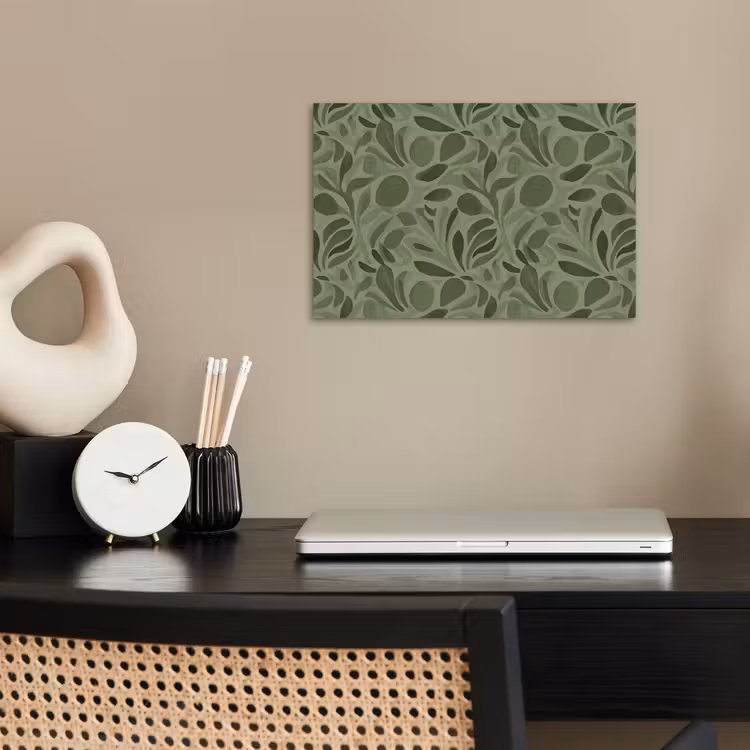 Poster - Sereen - Bladeren - Groen — 2