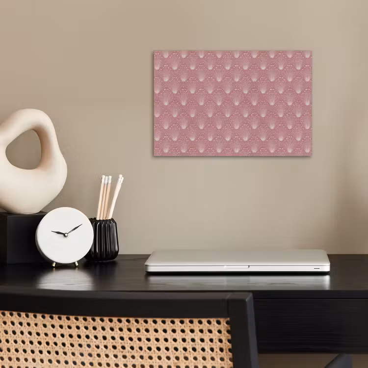 Poster - Trendy - Patroon - Roze — 2
