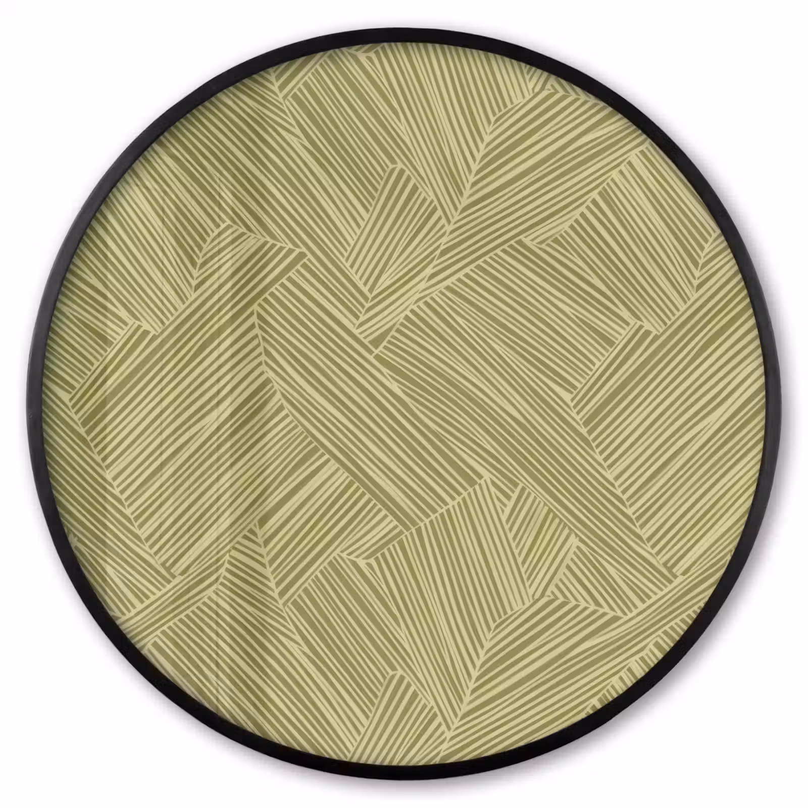 Ronde fotolijst - Abstract - Modern - Groen — 1