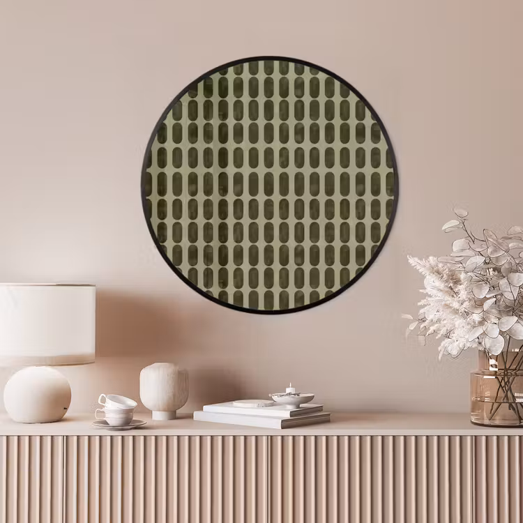 Ronde fotolijst - Ritmisch - Effect - Groen — 4