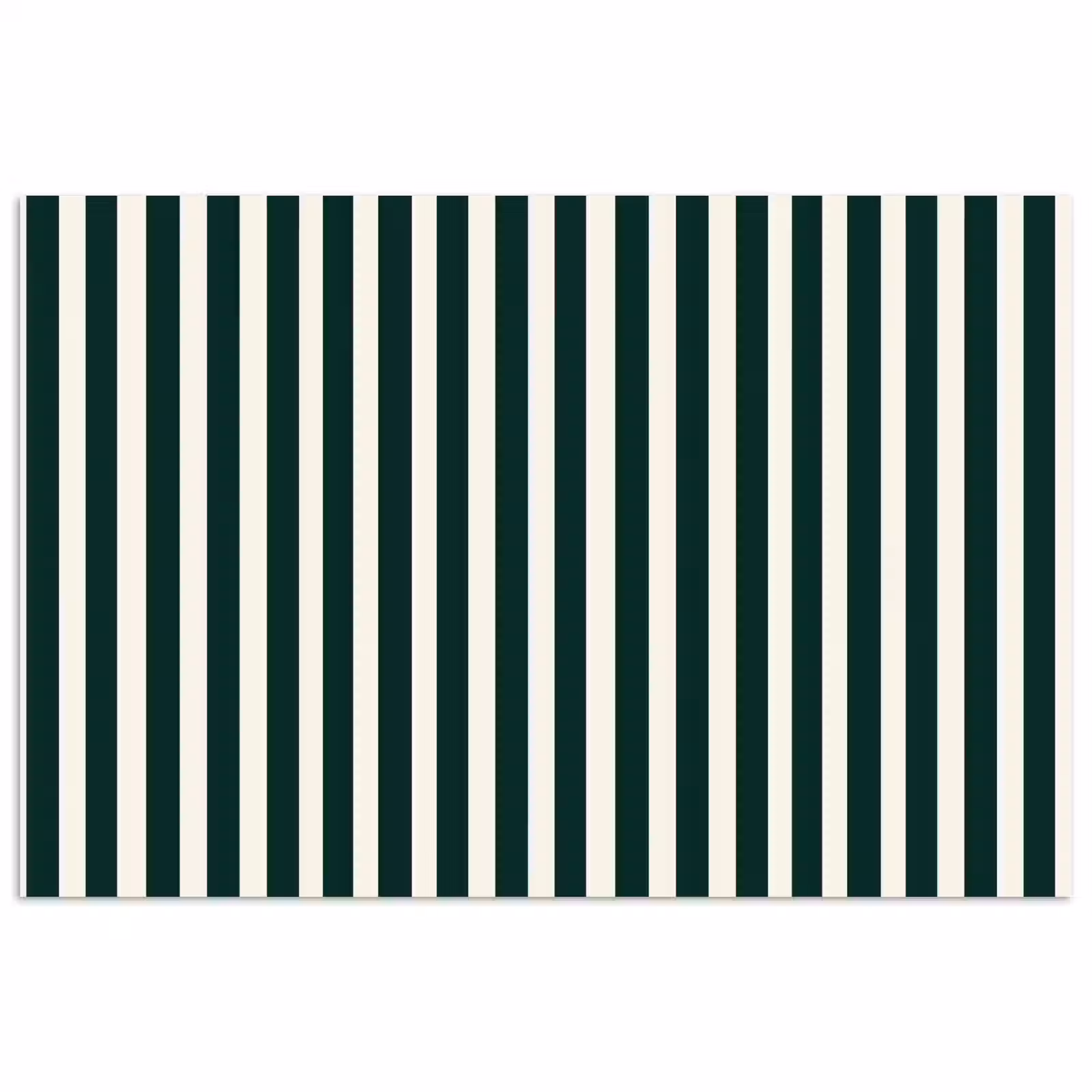 Poster - Strepen - Klassiek - Groen — 1