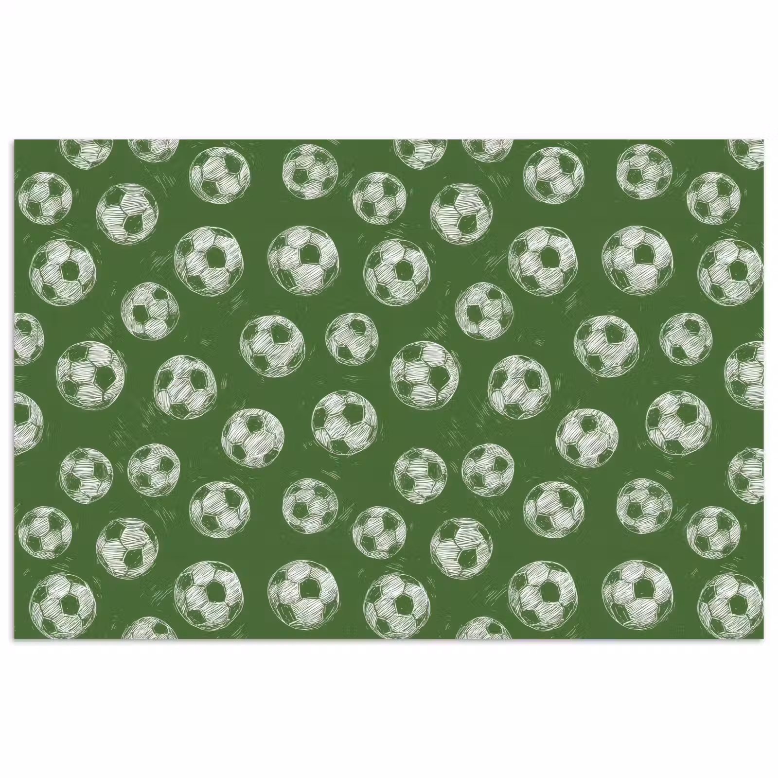 Poster - Voetbal - Sport - Groen — 1