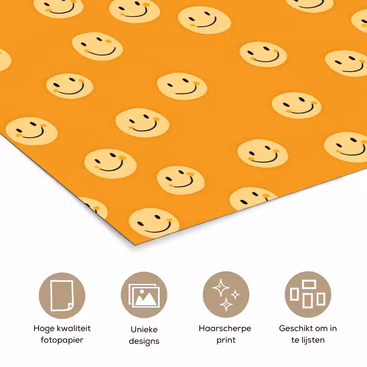 Poster - Smileys - Retro - Heel — 5