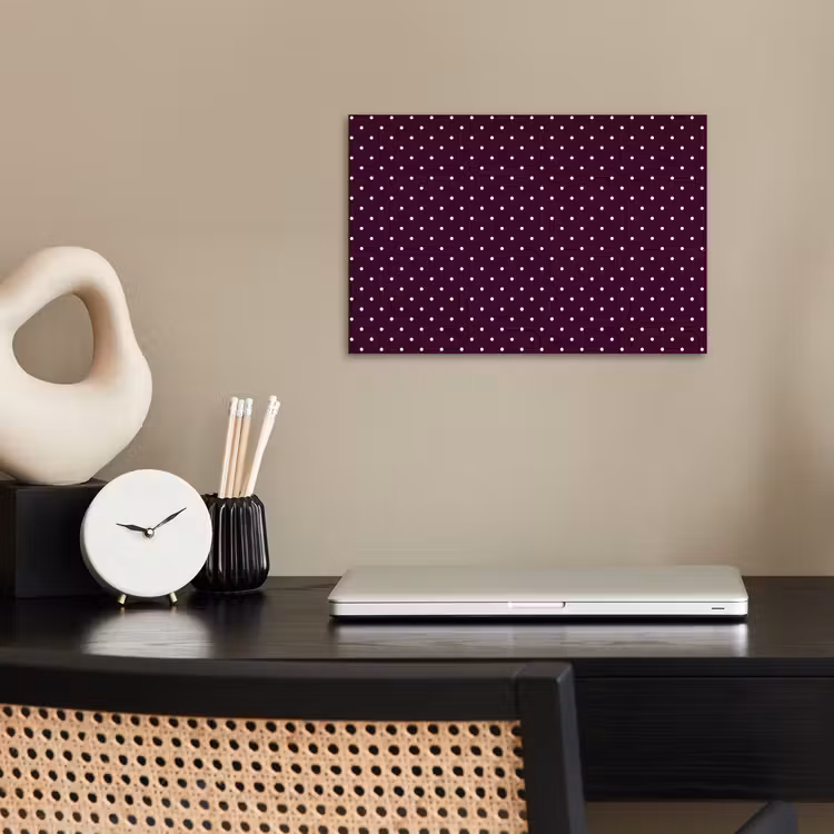 Poster - Stippen - Modern - Paars — 2