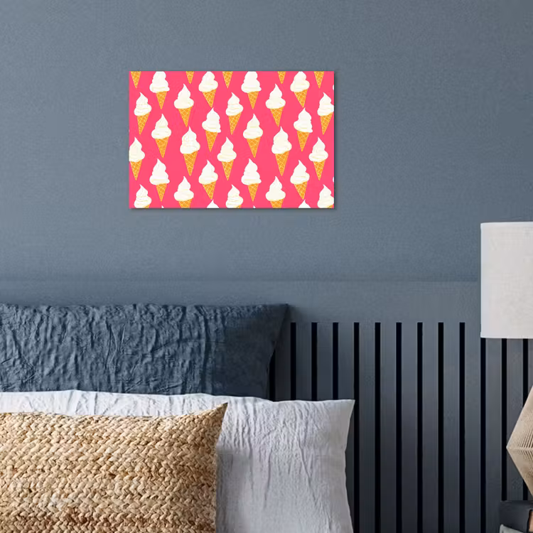 Poster - Softijs - Horentje - Roze — 3