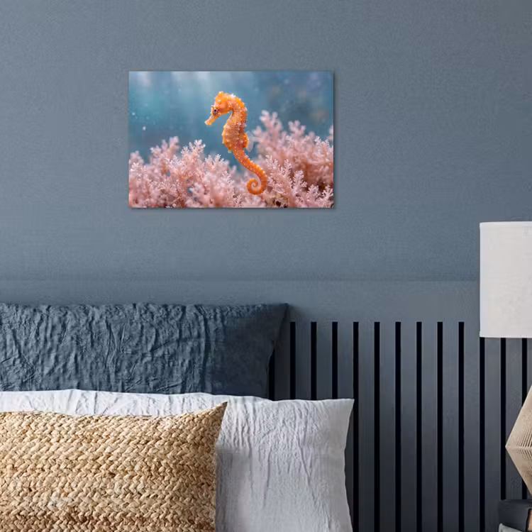 Poster - Vis - Koraal - Oceaan - Macro - Oranje — 3