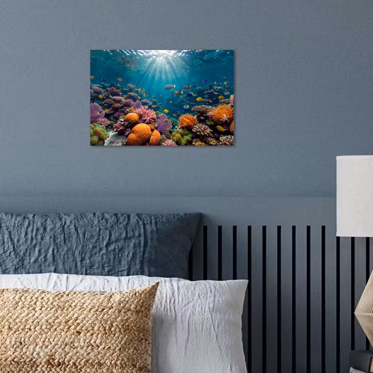 Poster - Vis - Koraal - Oceaan - Natuur - Kleurrijk — 3