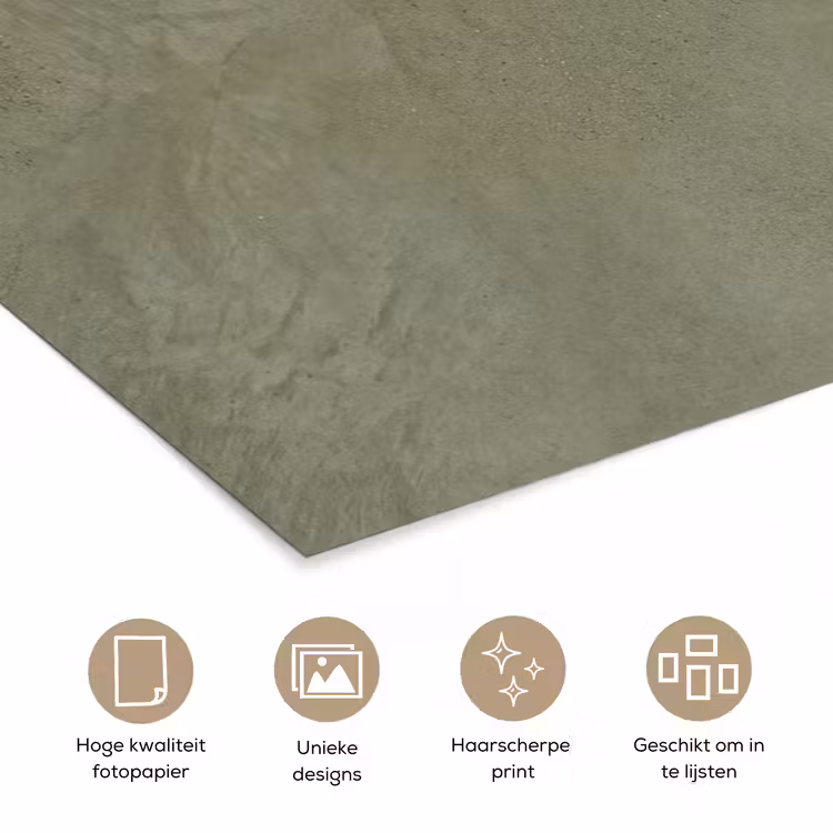 Poster - Textuur - Betonlook - Achtergrond - Modern - Groen — 5