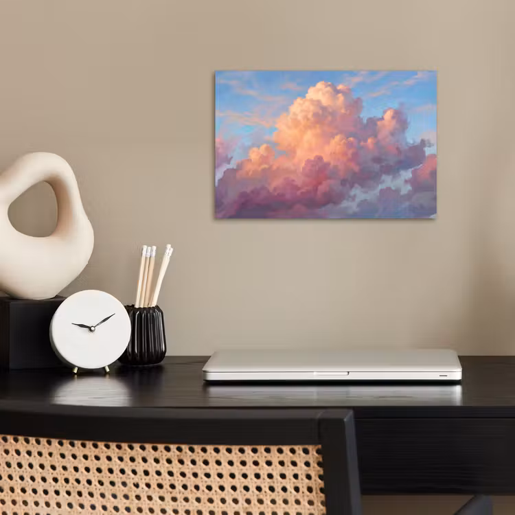 Poster - Wolken - Lucht - Natuur - Abstract - Kleurrijk — 2