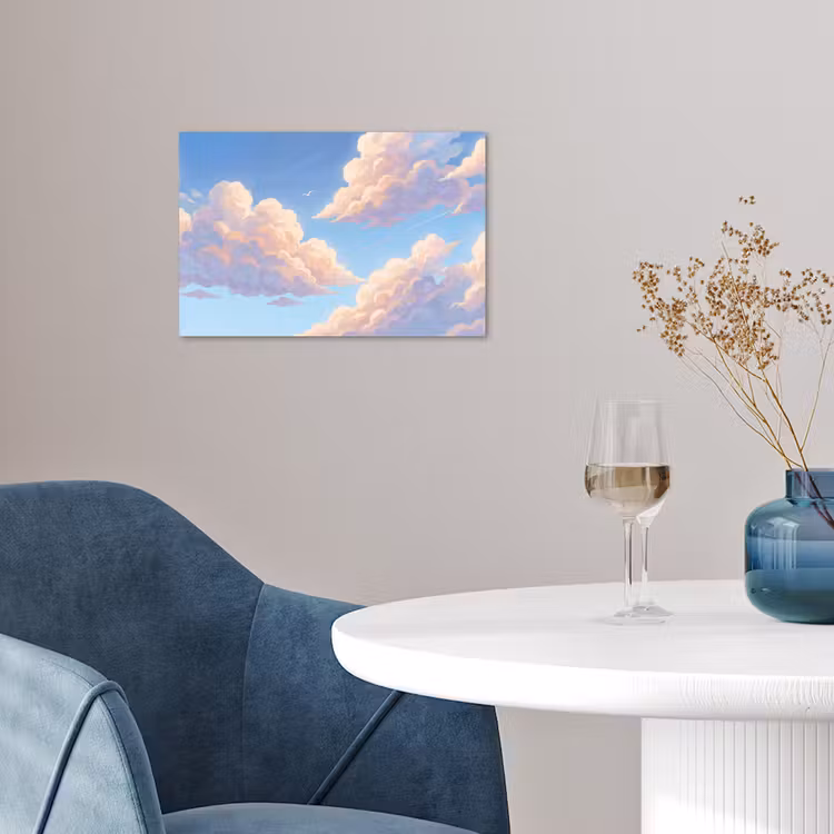 Poster - Wolken - Lucht - Natuur - Blauw — 4