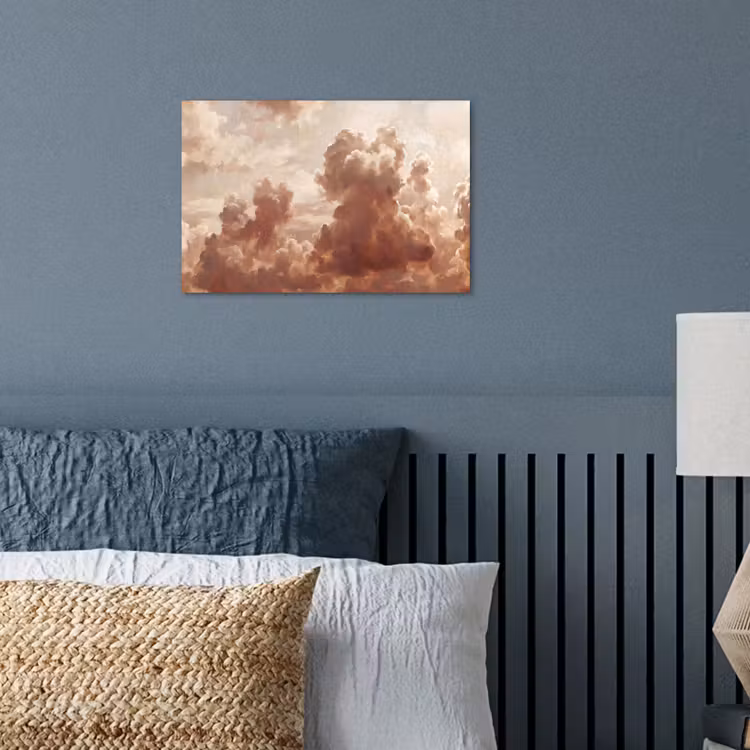 Poster - Wolken - Lucht - Natuur - Modern - Bruin — 3