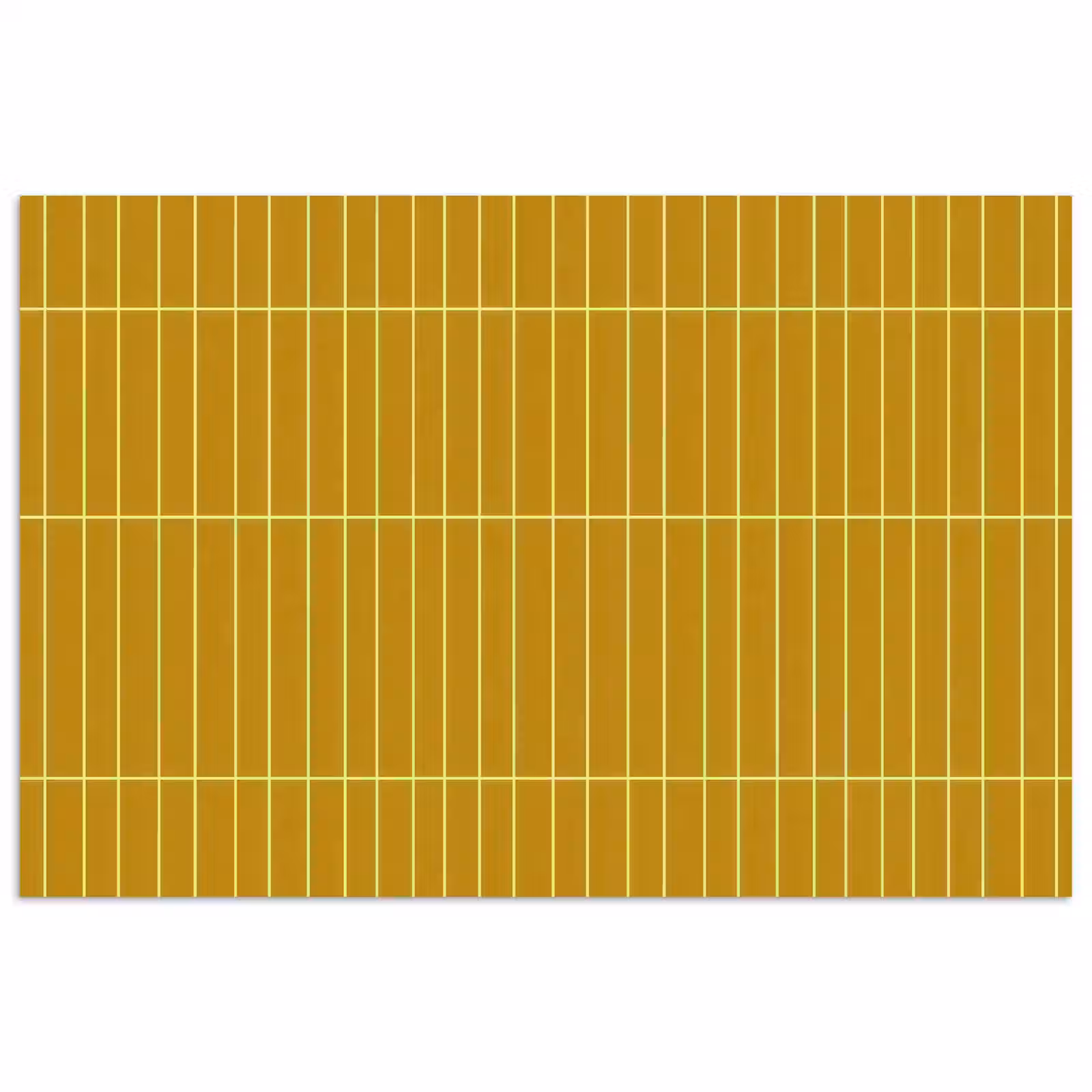 Poster - Tegels - Verticaal - Mosterdgeel — 1