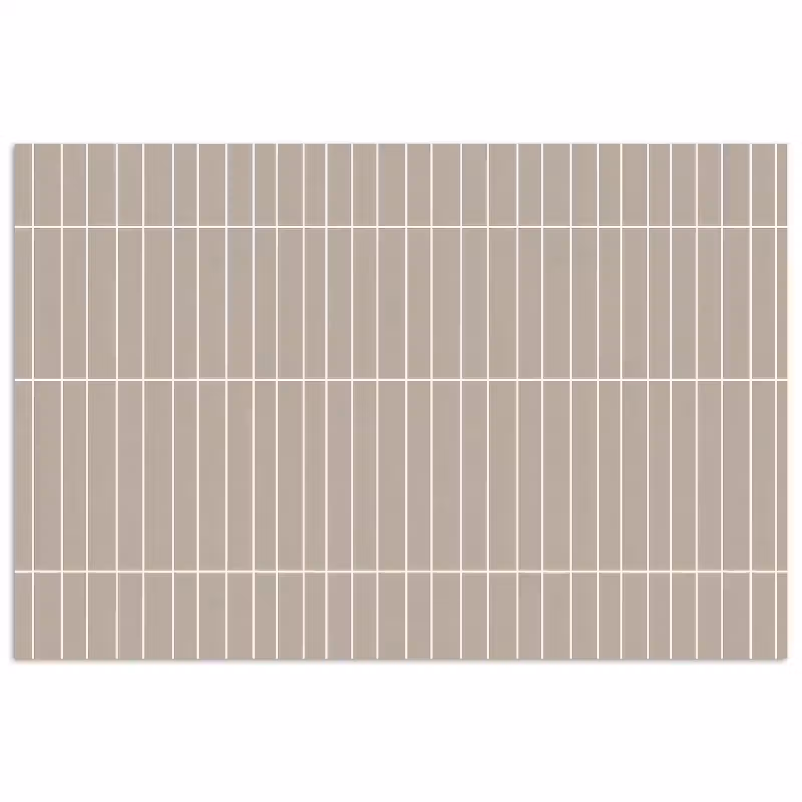 Poster - Verticaal - Wandtegel - Licht Beige — 1