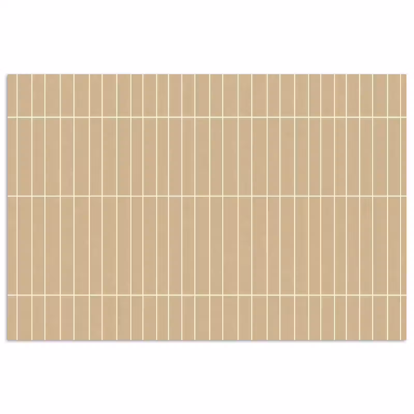 Poster - Verticaal - Wandtegel - Zand - Beige — 1