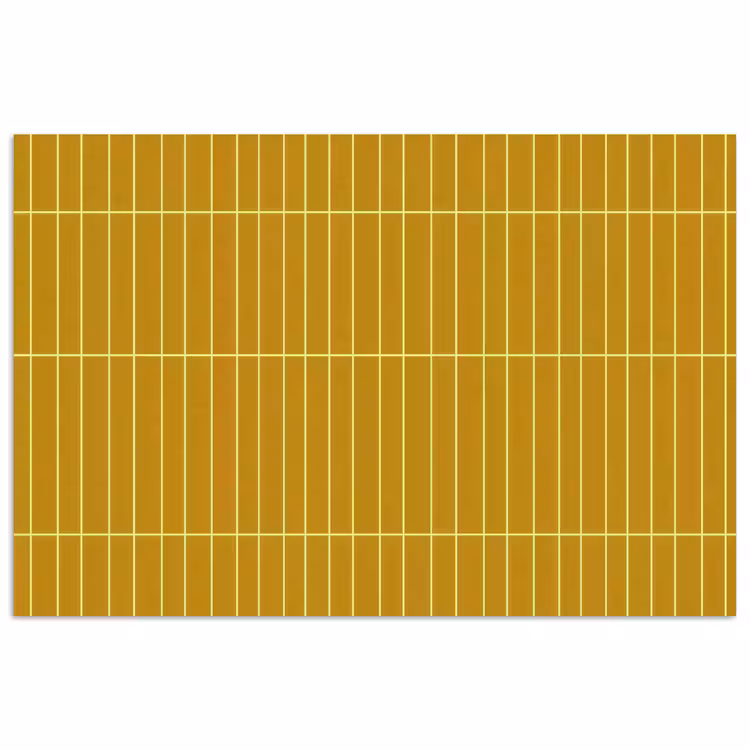 Poster - Tegels - Verticaal - Mosterdgeel — 1