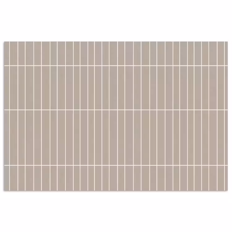 Poster - Verticaal - Wandtegel - Licht Beige — 1