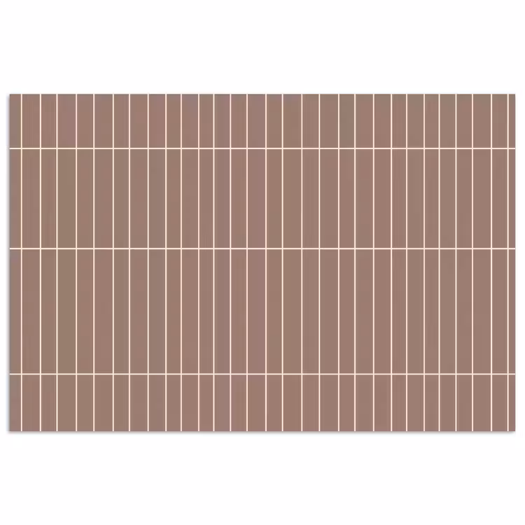 Poster - Verticaal - Wandtegel - Terracotta — 1