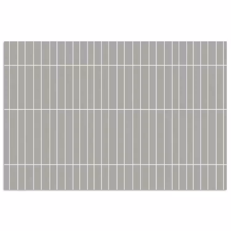 Poster - Wandtegel - Verticaal - Lichtgrijs — 1