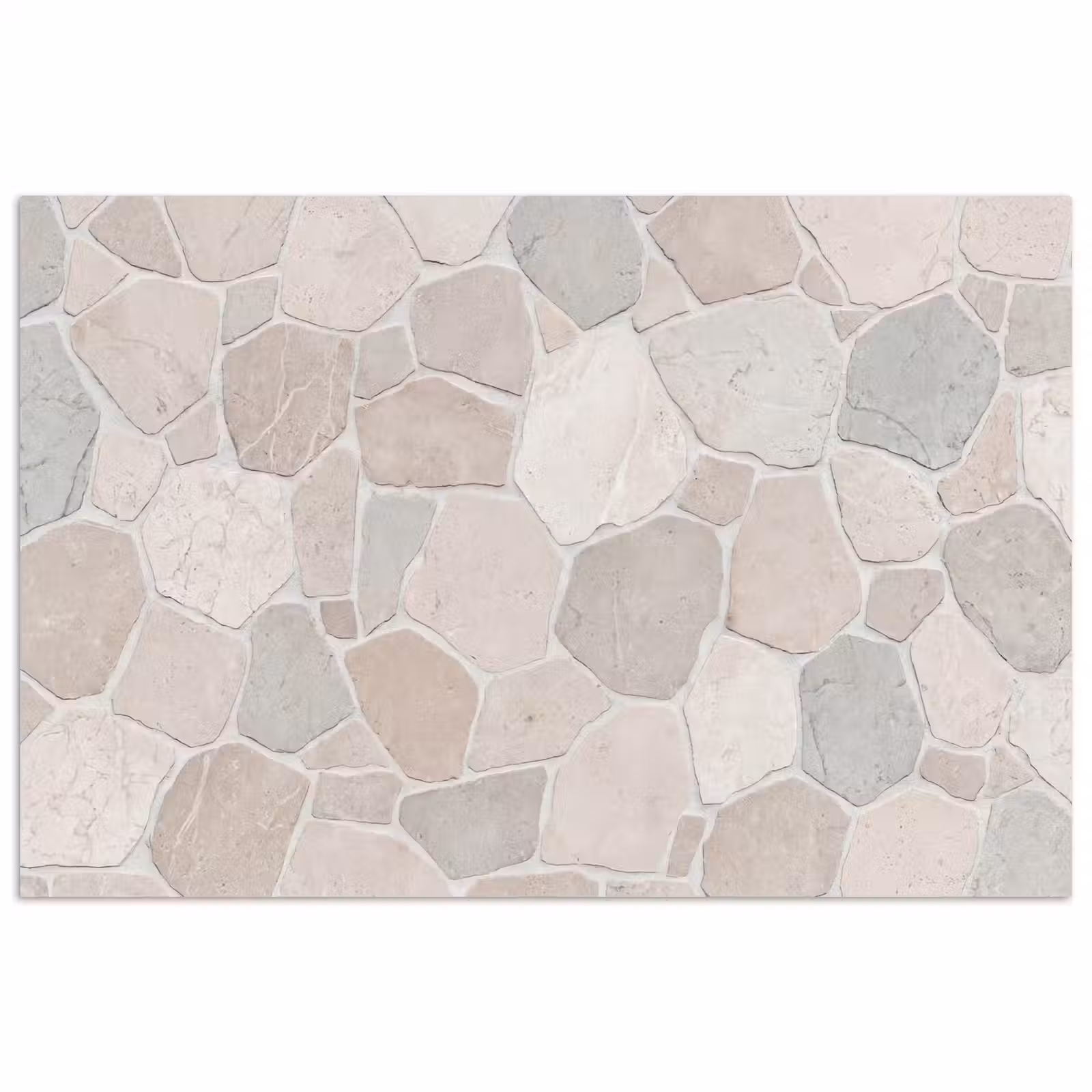Poster - Steen - Patroon - Textuur - Beige — 1