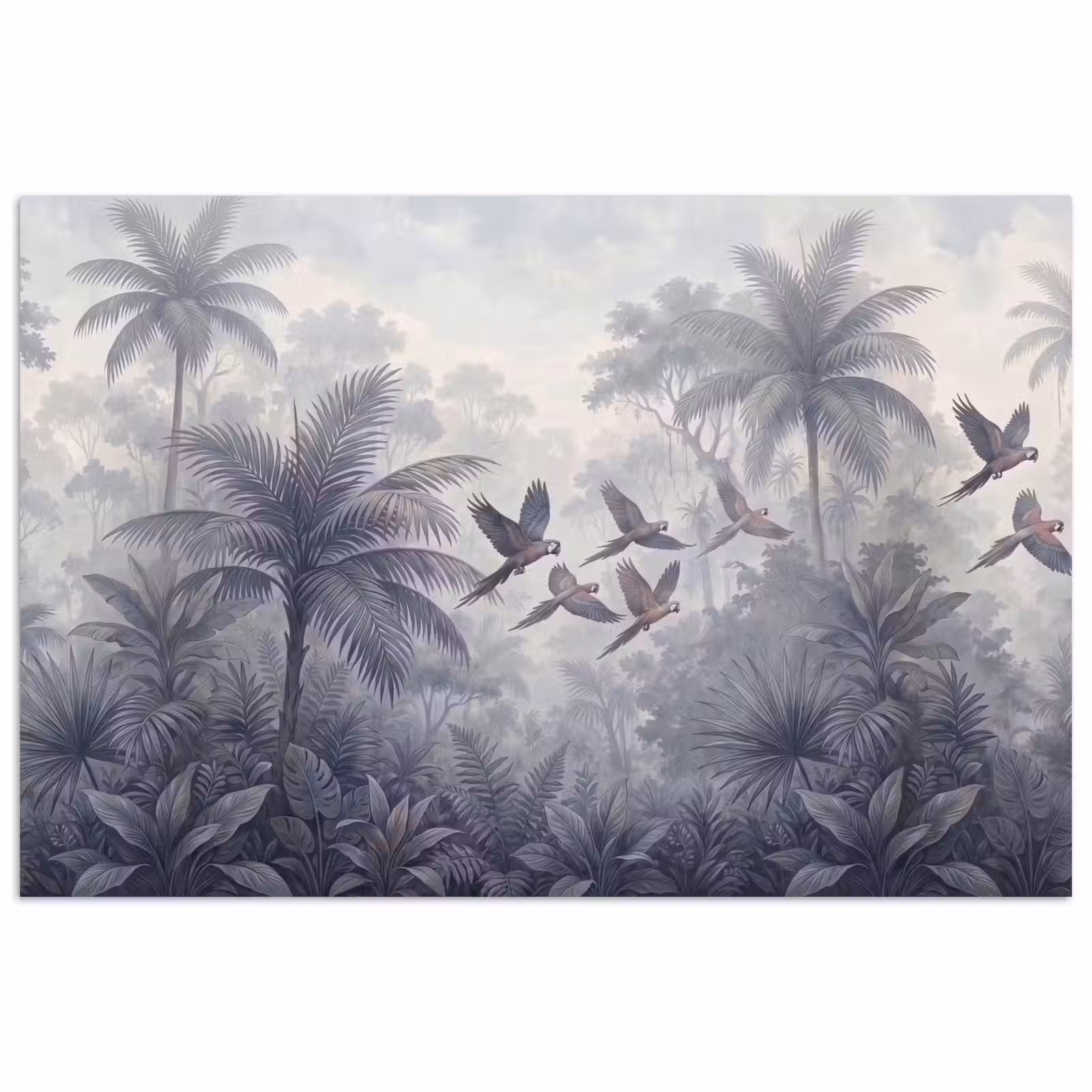 Poster - Vogel - Vliegend - Jungle - Vintage - Dieren — 1