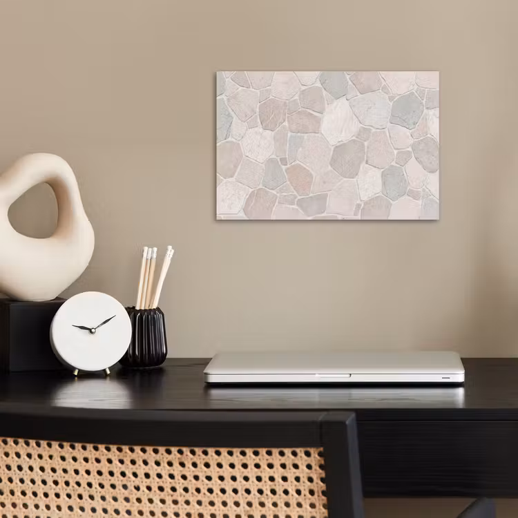 Poster - Steen - Patroon - Textuur - Beige — 2