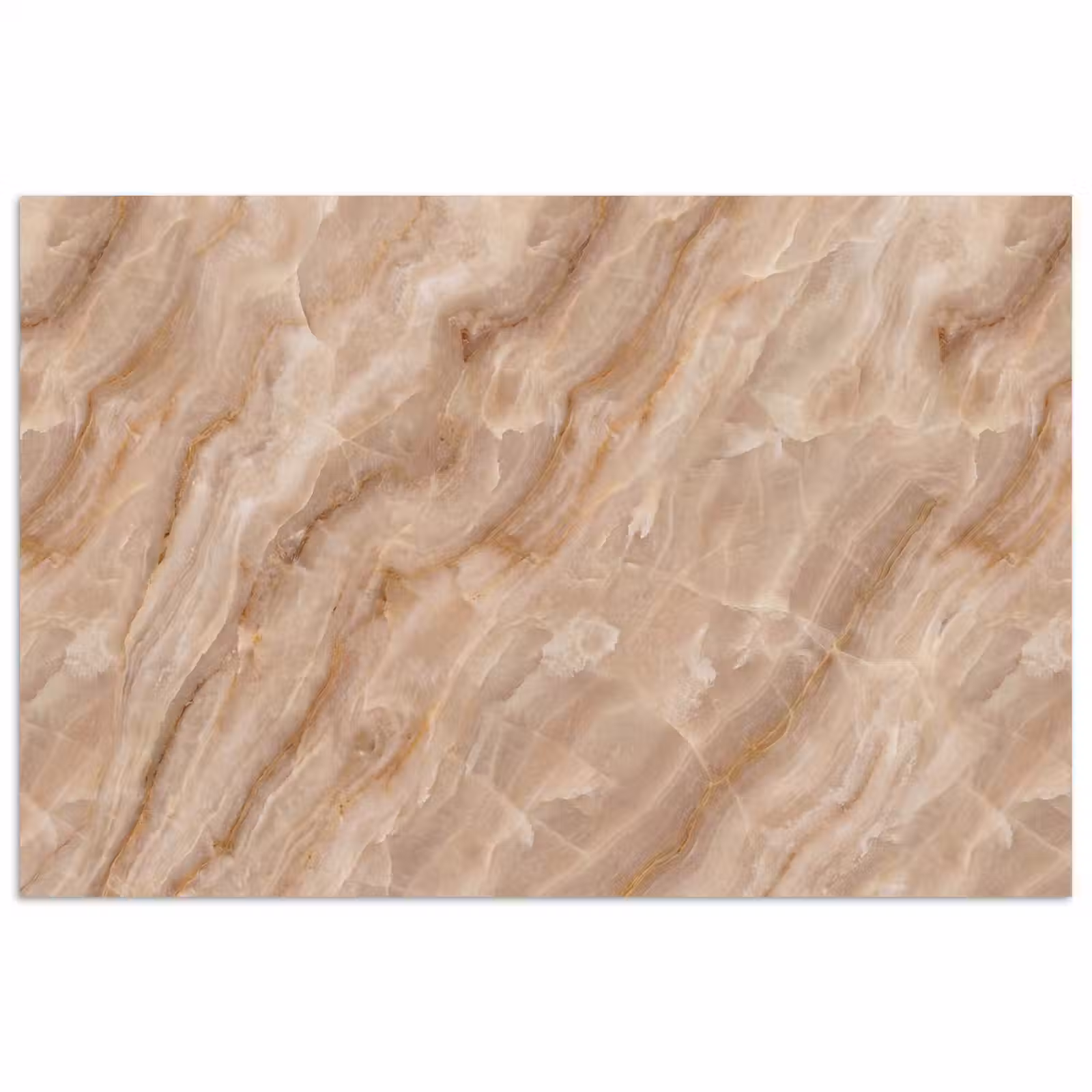 Poster - Steen - Ader - Natuur - Modern - Beige — 1