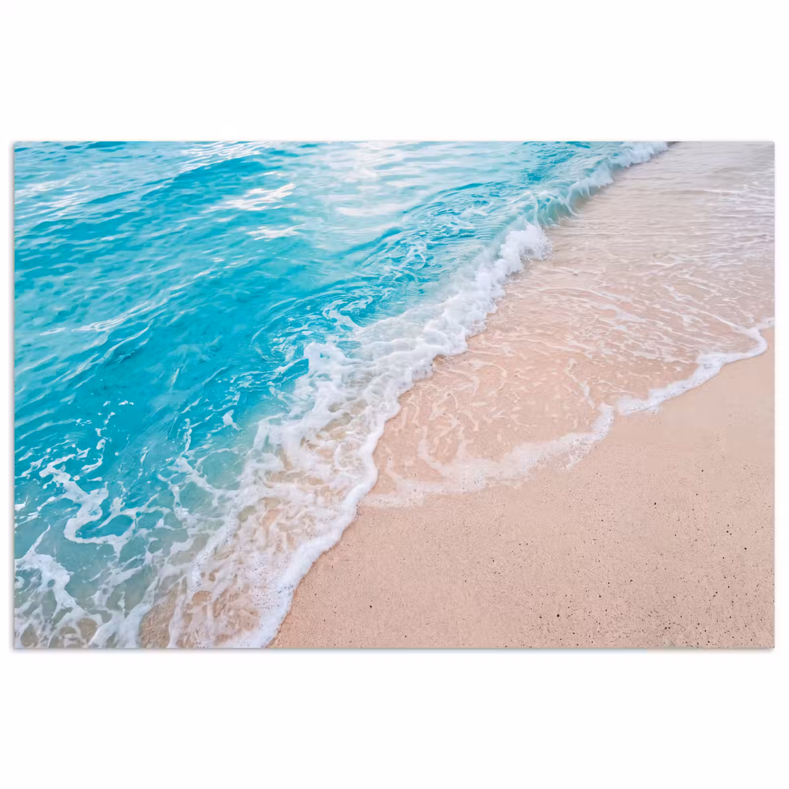 Poster - Strand - Zee - Golf - Natuur - Blauw — 1