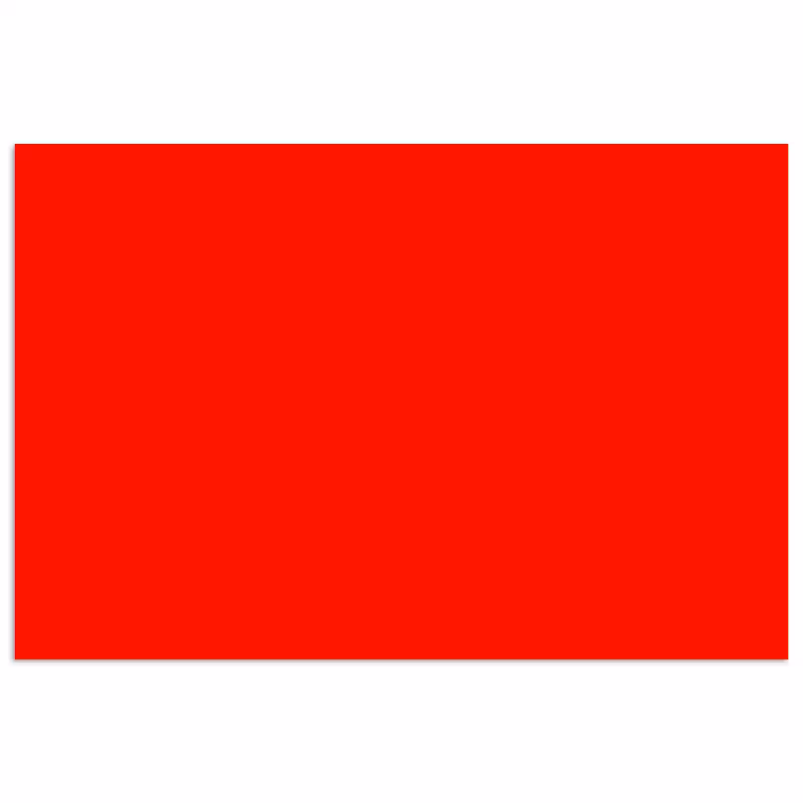 Poster - Vibrant - Vermilion - Rood — 1
