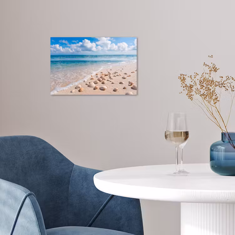 Poster - Schelpen - Strand - Natuur - Beige — 4