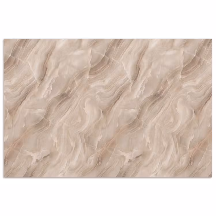 Poster - Steen - Golvend - Abstract - Beige — 1