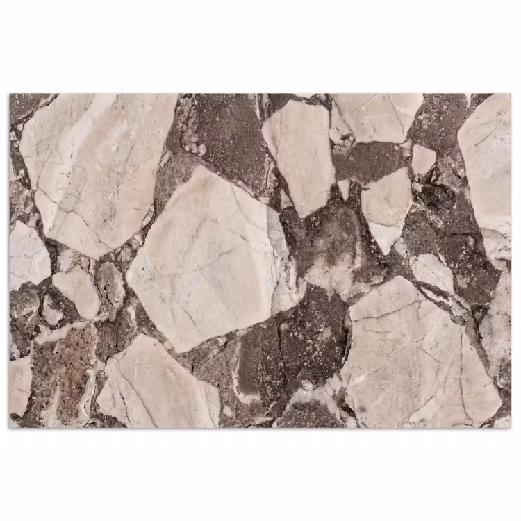 Poster - Textuur - Marmer - Abstract - Beige - Bruin — 1