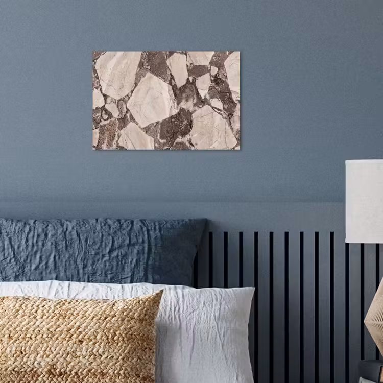 Poster - Textuur - Marmer - Abstract - Beige - Bruin — 3