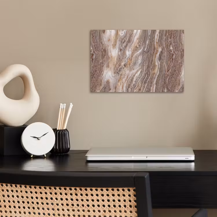 Poster - Textuur - Steen - Abstract - Beige — 2